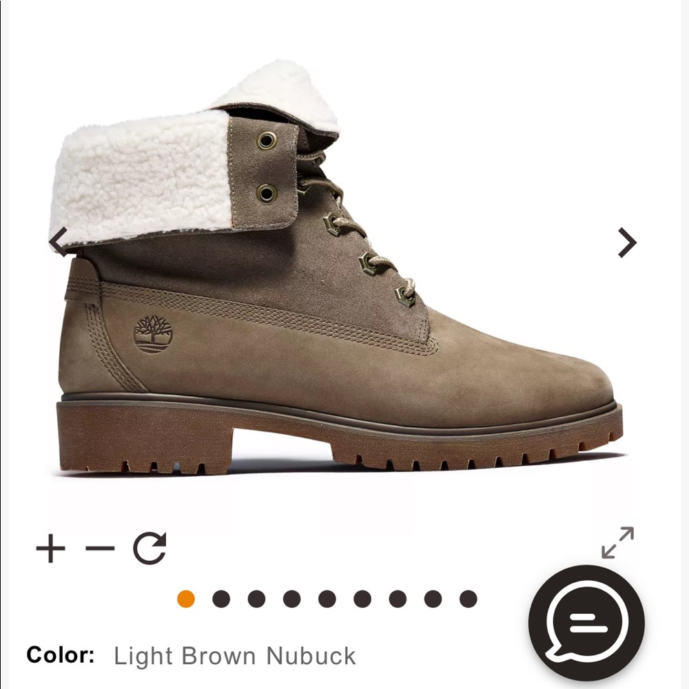 Timberland Jayne waterproof fleece fold-down boots